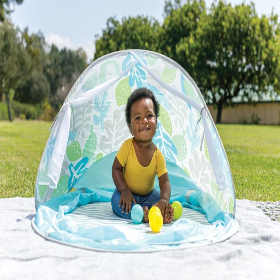 image 1 of Infantino Ball Pit With UV Protection Canopy And Mosquito Net