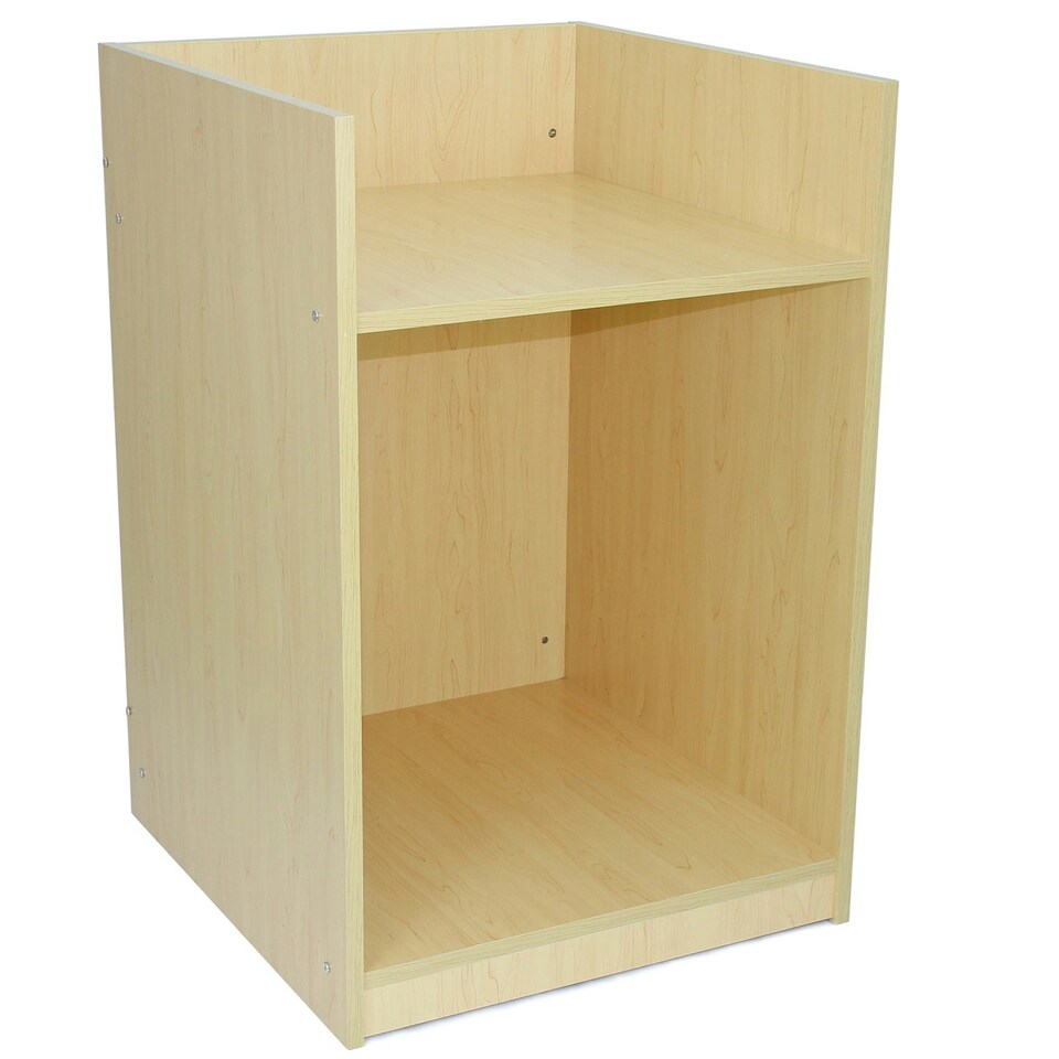 image 1 of Retail Service Counter - Maple Brown