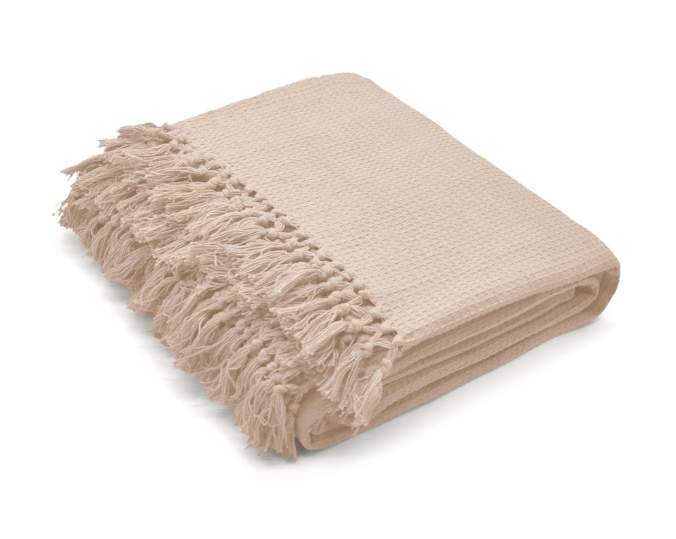 image 1 of Velosso Waffle Throw 100% Cotton