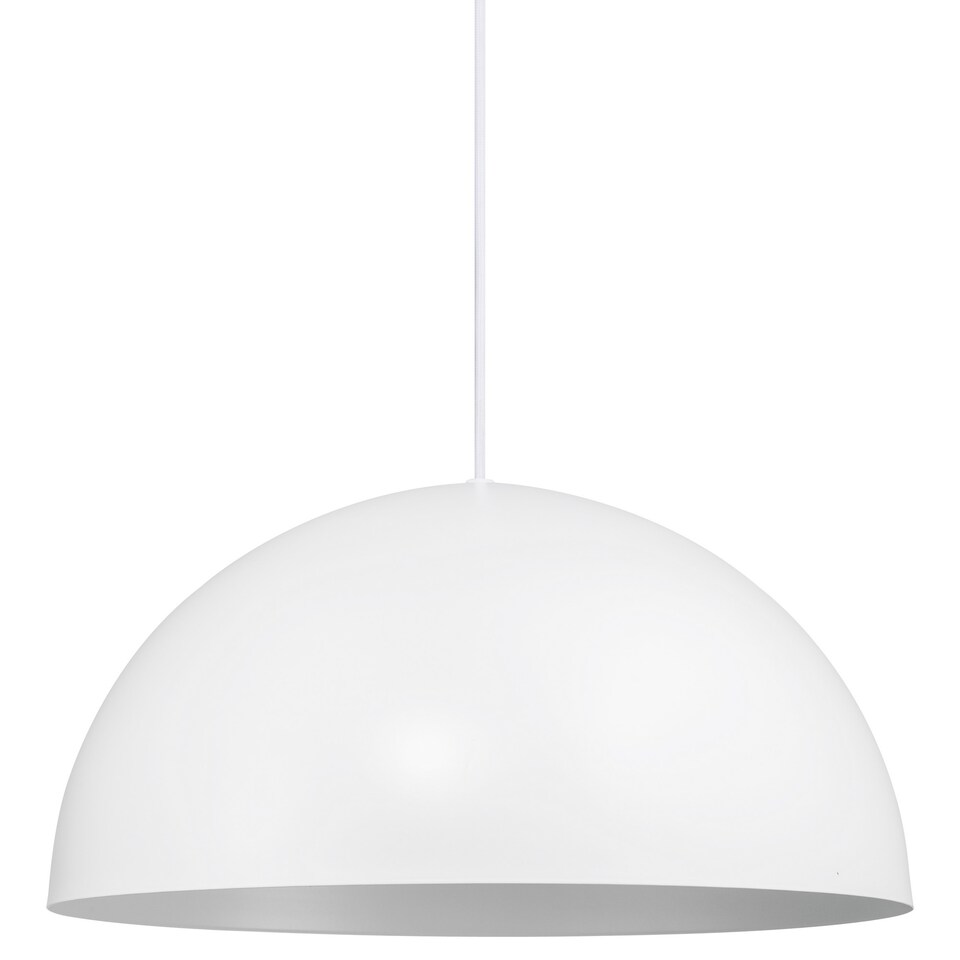 image 1 of Nordlux Ellen Indoor Pendant Light White Metal E27 Dome Shade - Mains Powered, IP20