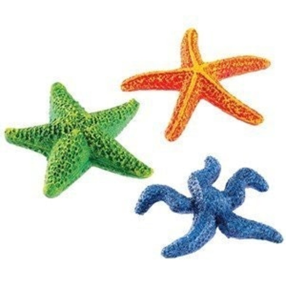 Classic Starfish Assortment Fish Tank Ornaments 25Mm X 6 N/A