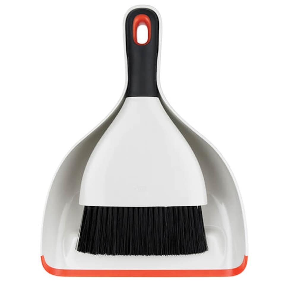 image 1 of OXO Good Grips Dustpan & Brush Set White
