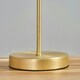image 1 of ValueLights Charlie Brushed Gold Table Lamp Base Only 