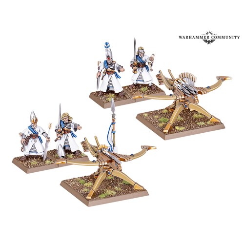 Warhammer: The Old World - High Elf Realms - Eagle Claw Bolt Throwers - Brand New