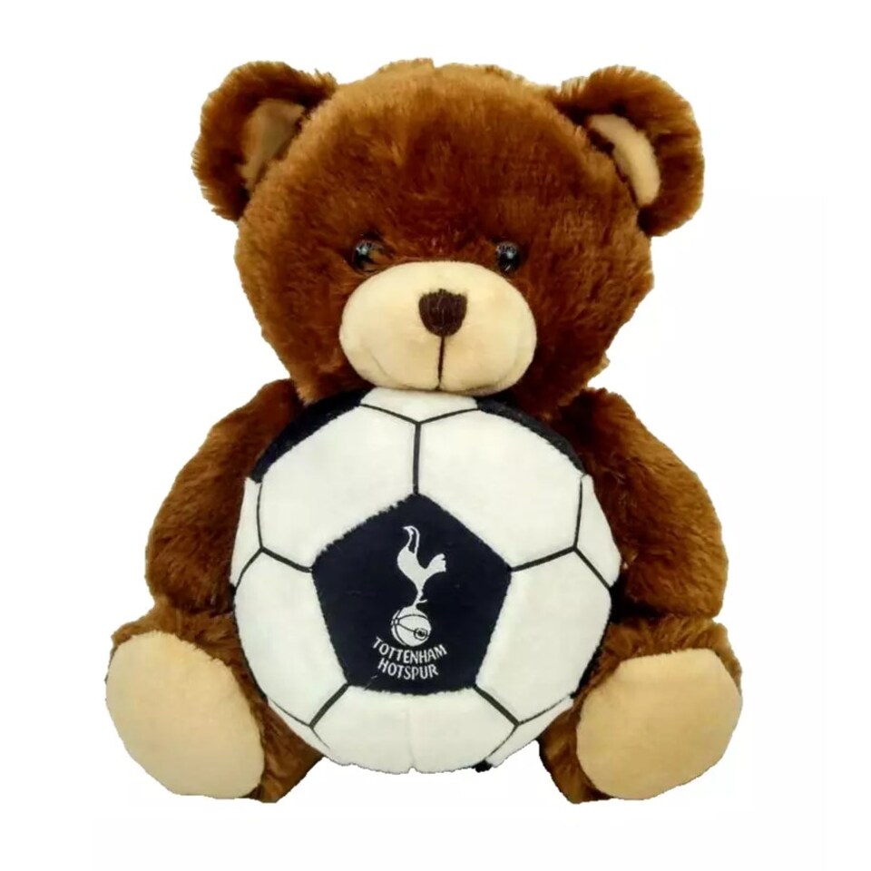 Tottenham FC Bear Holding Ball