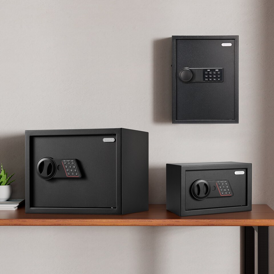 image 1 of VonHaus 27L Electronic Safe Box with Digital Keypad