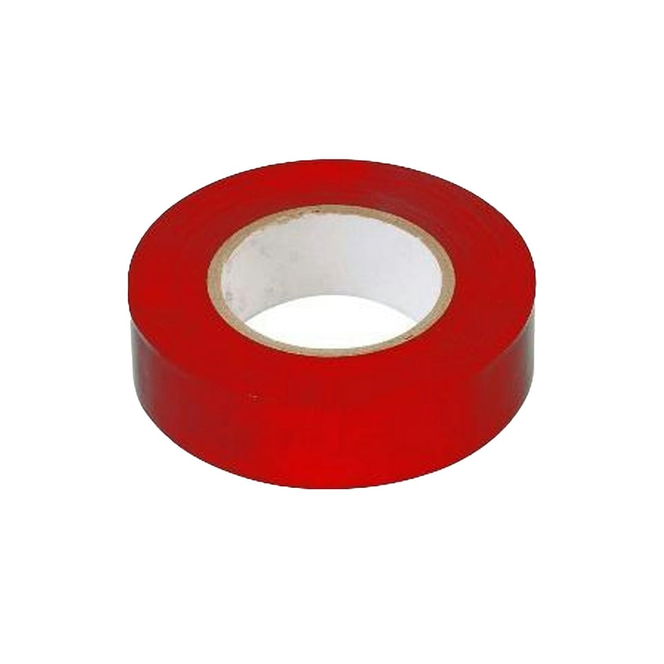Securpak PVC Tape - Red - 5m
