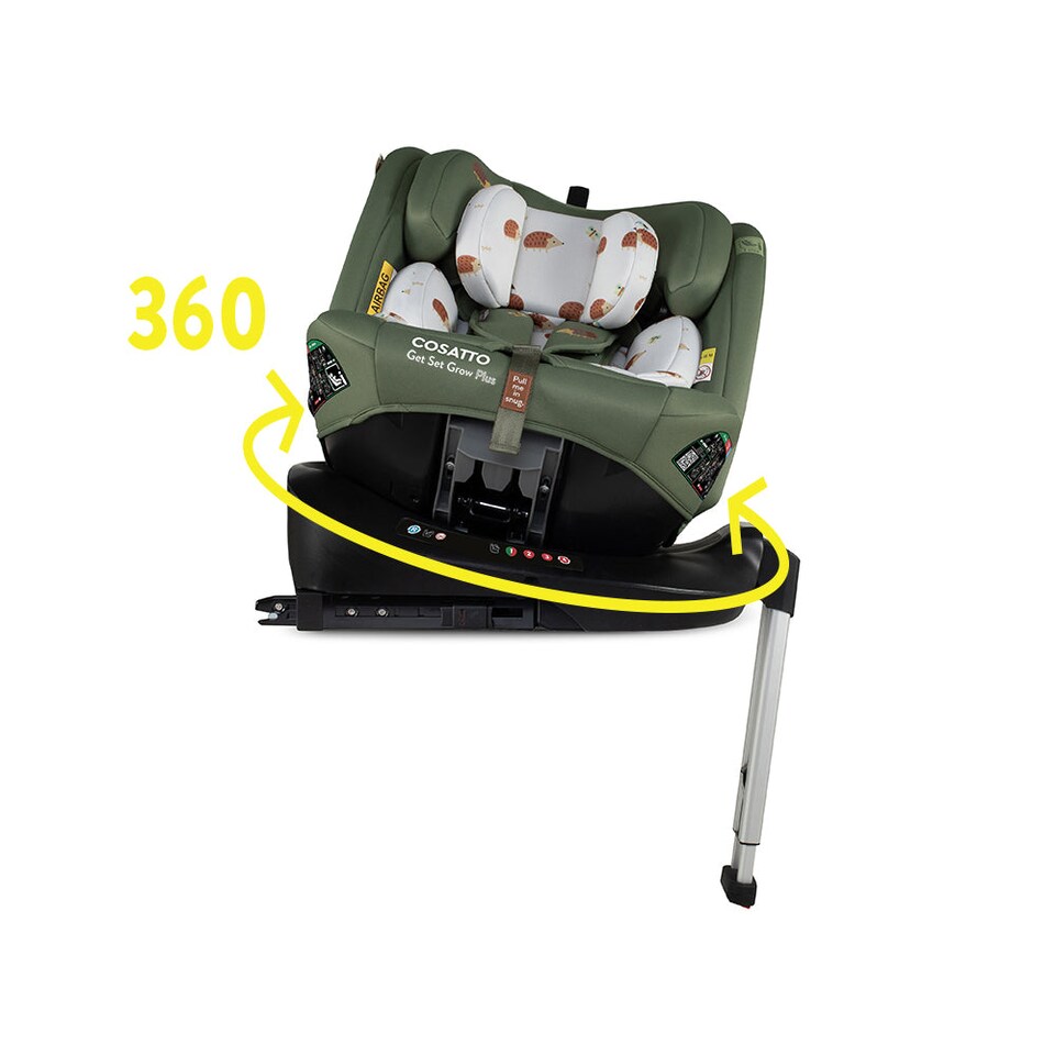 image 1 of Cosatto Get Set Grow Plus iSize 360 ADAC ISOFIX Car Seat