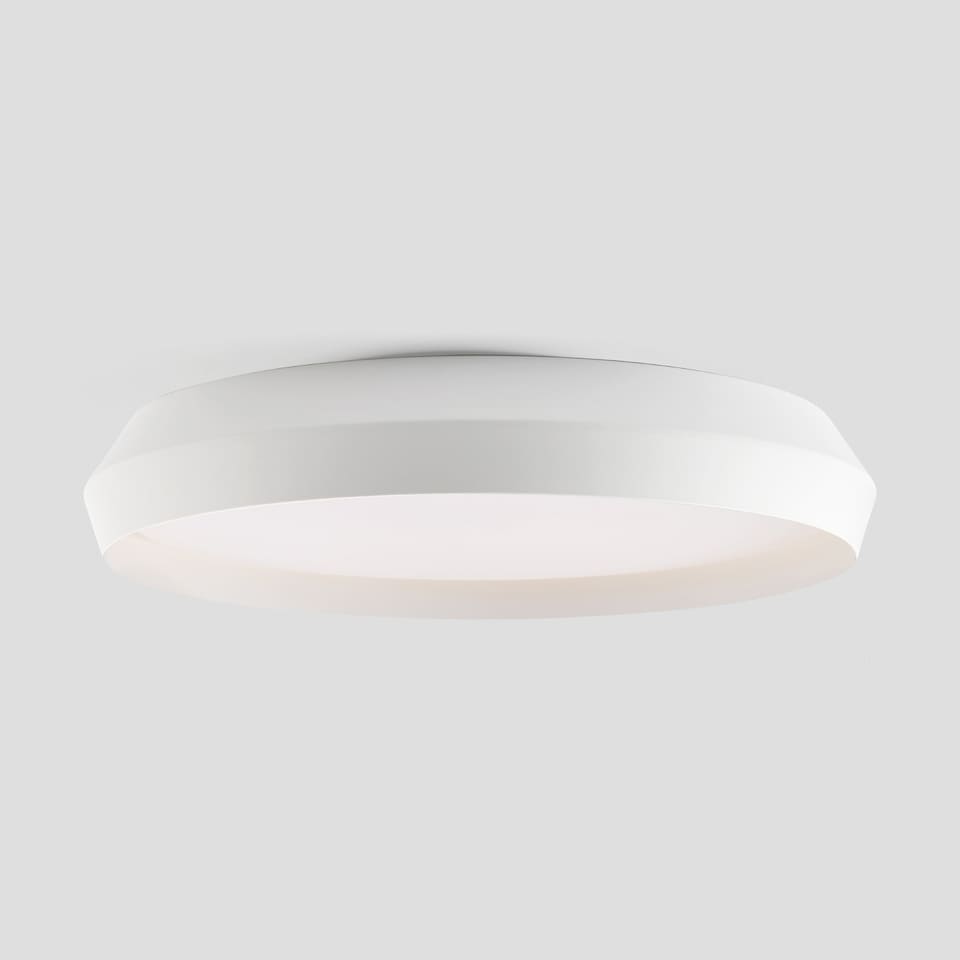 image 1 of Shoku 600 White, White Wall / Ceiling Lamp 40W 2700K