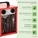 image 2 of 2kW Electric Industrial Workshop Garage Space Fan Heater