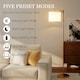 image 6 of HOMCOM LED Floor Lamp with Dimmable Colours Temperature & Brightness, Gold | Gold | Gold Tone
