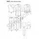 image 2 of Simplicity 5443 Paper Sewing Pattern – Men’s & Women’s Jackets, Trousers, Ties & Tops, Sizes XL–XXXL, Easy