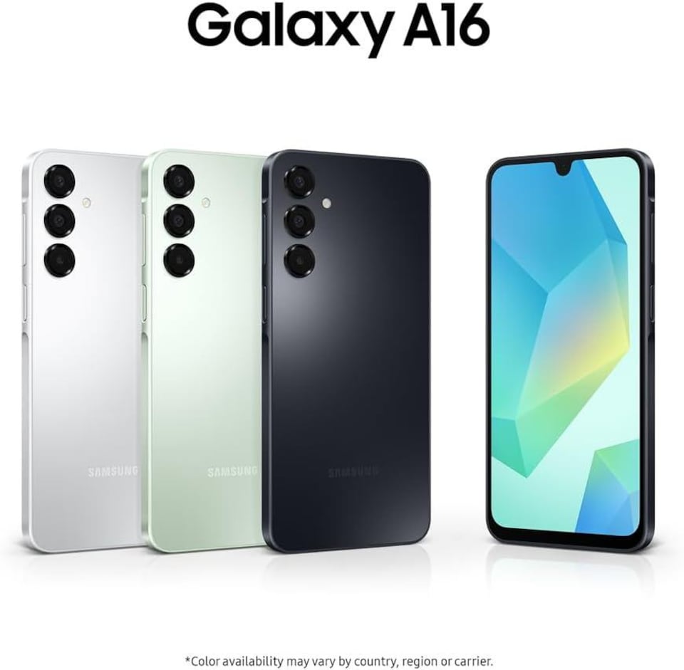 image 1 of Samsung Samsung Galaxy A16 4G Smartphone 6.7 Inch AMOLED Display 128GB Grey Dual SIM Unlocked