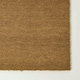 image 2 of Homescapes Plain Coir Double Door Mat Runner - 120 x 45 cm
