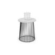 image 2 of White Classic Marble Round Lamp Table White