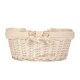 image 2 of Large Swing Handle Shopping Basket With Red and White Check | Red | Red Checked | L