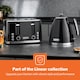 image 6 of GEEPAS 4 Slice Toaster 1600W | Black