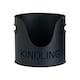 image 4 of Hill Interiors Three Piece Fire Wood Bucket Set - Black - One Size