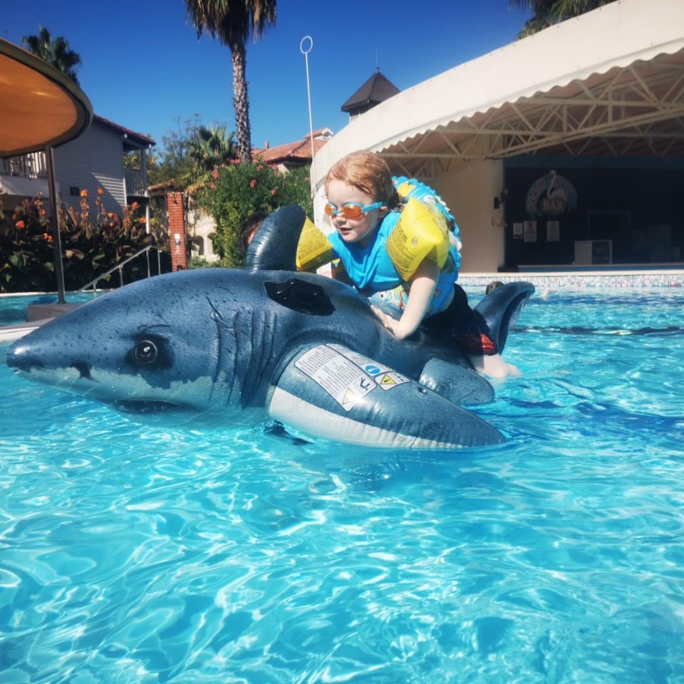 image 1 of Intex 4 in 1 Swimming Pool Ride On - Neutral