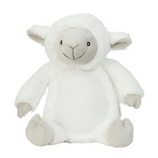 Mumbles Printme Lamb Plush Toy - Cream - 26cm