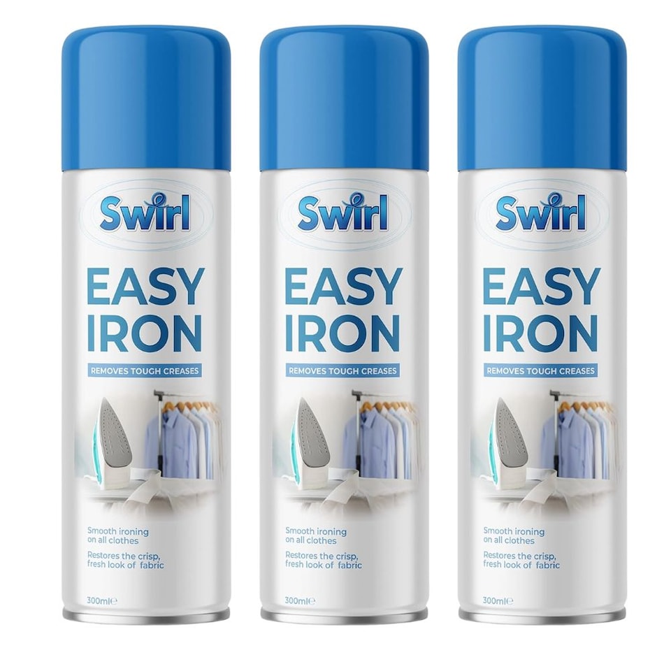 Swirl Easy Iron Fabric Spray 300ml Pack of 3