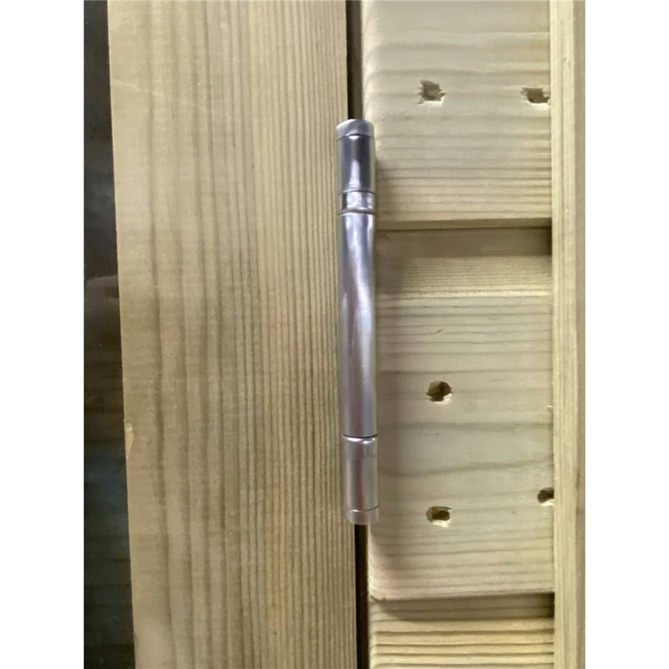 image 1 of 10 x 16 COMBI Pent Summerhouse + Side Shed Storage - Pressure Treated Tongue & Groove + Toughened Safety Glass (10' x16' / 10ft x 16ft) (10x16)