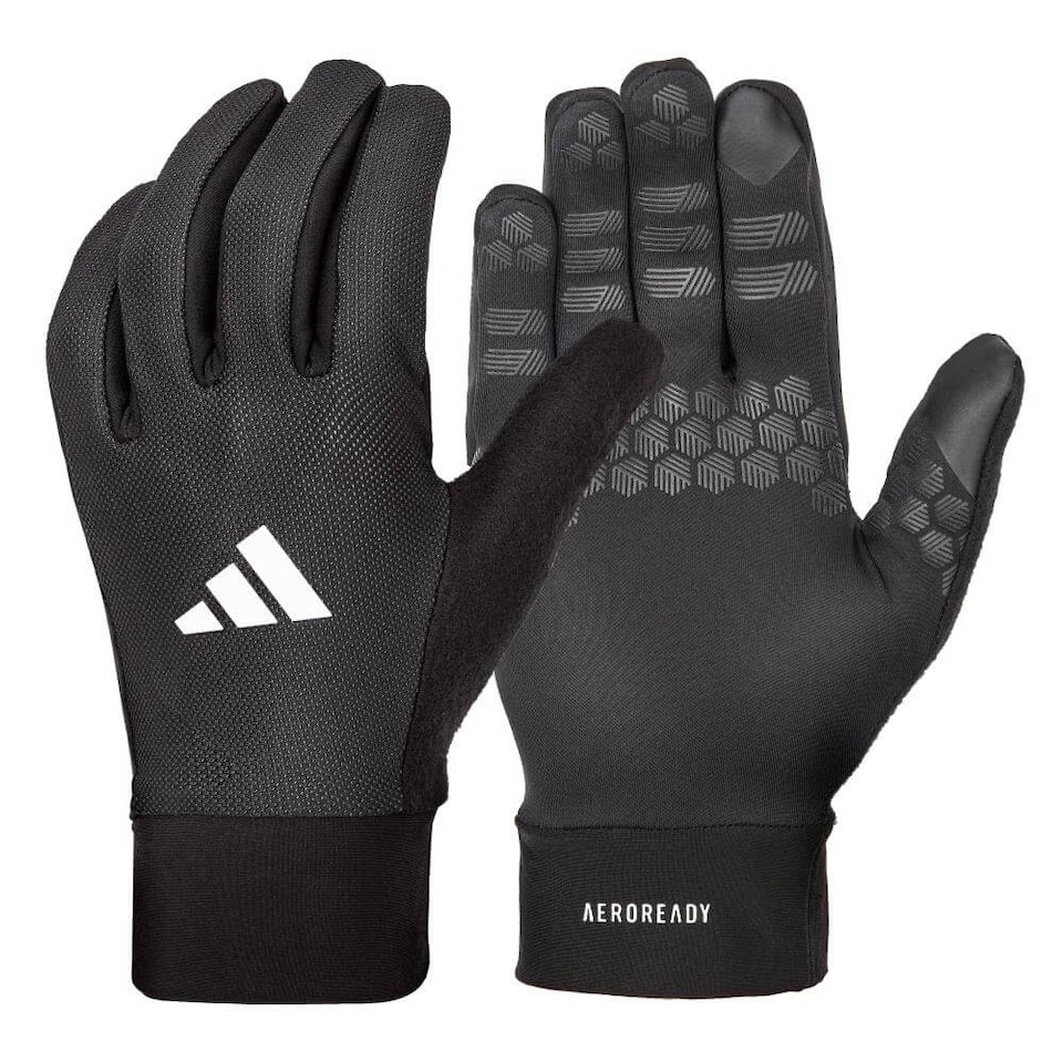 image 1 of Adidas Essential Full-Finger Weightlifting Gloves - Black | Black | Black | L