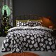 image 1 of Bedlam Spooky Ghosts Duvet Cover Set Grey