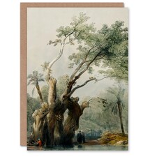 David Roberts Art Card The Holy Tree of Metereah