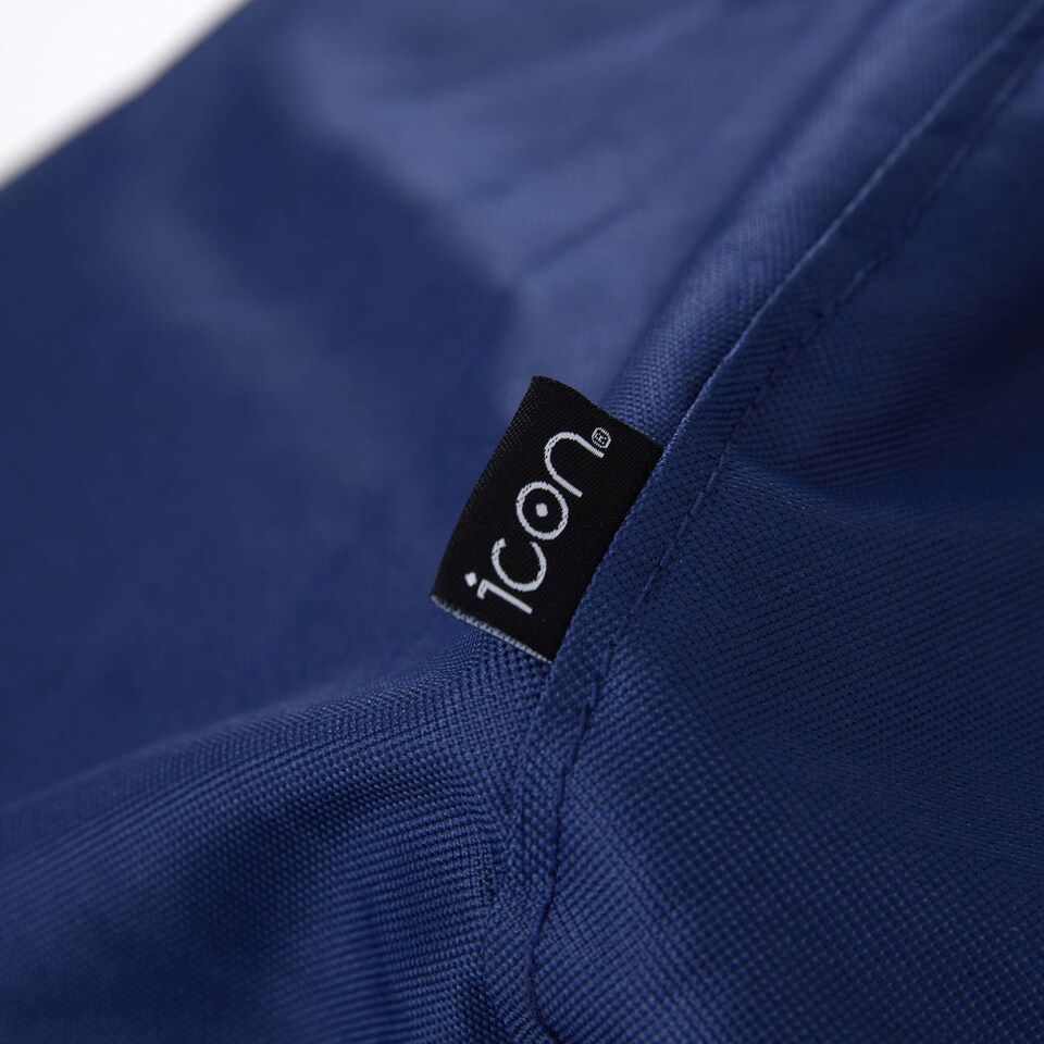 image 1 of Kids Recliner Beanbag Indoor and Outdoor Navy Blue Set of 2 | Blue | Navy | M | 1