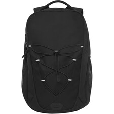 Bullet Trails Backpack - Solid Black - One Size