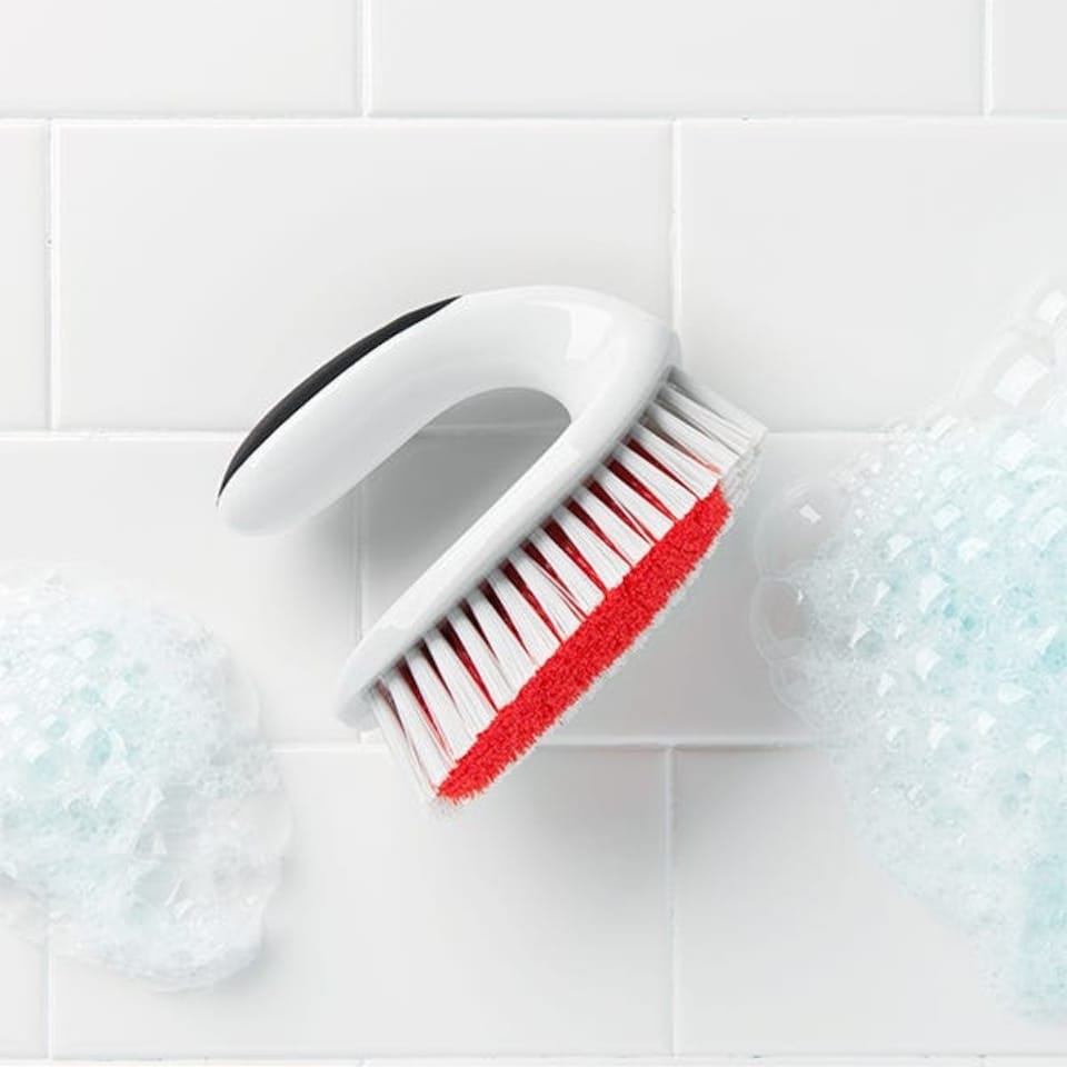 image 1 of OXO Good Grips Orange All-Purpose Scrub Brush