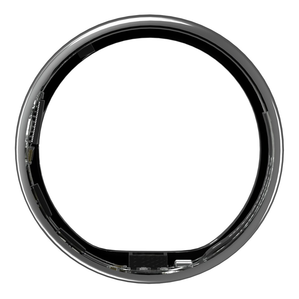image 1 of Ultrahuman Ring Air - Space Silver, Size 10