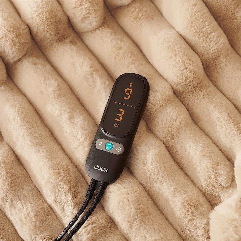 image 1 of Duux Yentl Heated Overblanket, Heated Electric Throw