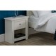 image 1 of Traditional Surf White Bedside Drawer - 1 Drawer