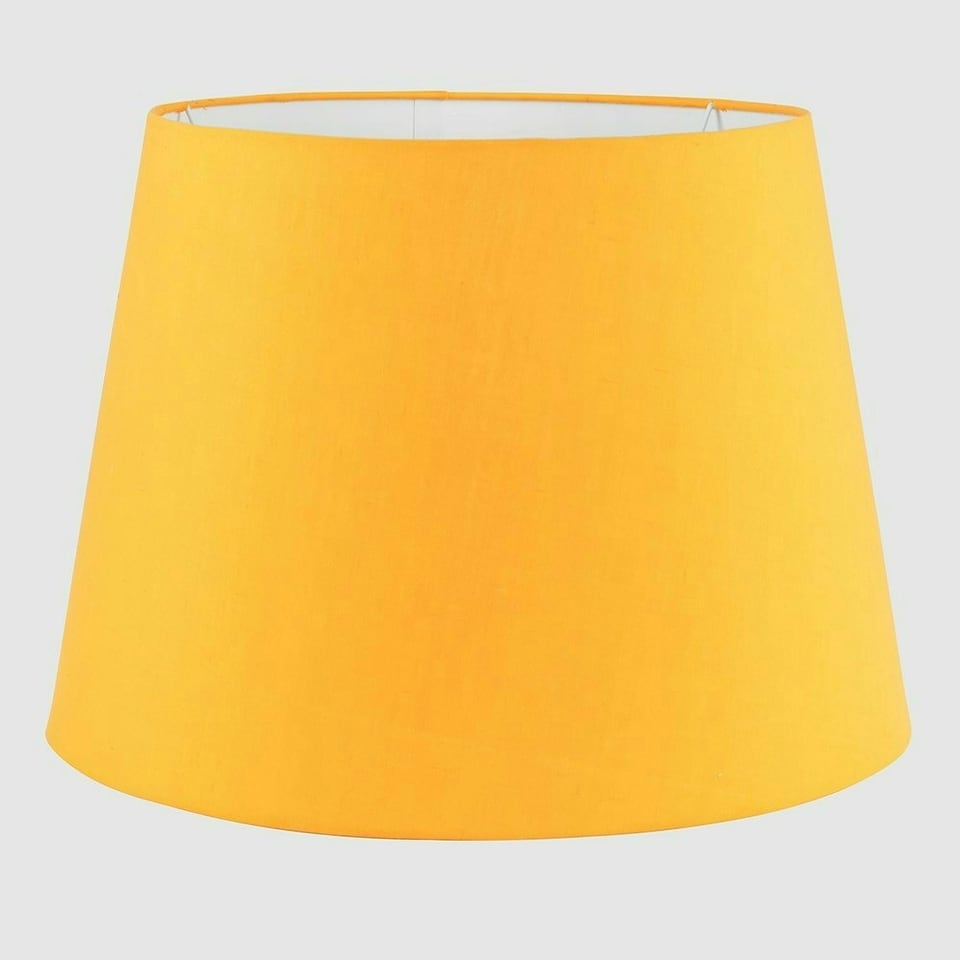 image 1 of ValueLights Aspen Yellow Floor Lamp Shade Yellow