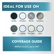 image 6 of Polar Tile & Grout Sealer Spray Waterproof Finish | Clear | Clear | 400 ml | 1