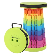 Trimming Shop Portable Folding Stool, Telescopic Collapsible Stool