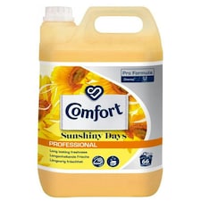 Comfort Professional Cloths Fabric Softener Sunshine Easy Iron 66 Washes 5L