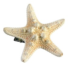 Bristol Novelty Mermaid Starfish Hair Clip - Beige - One Size One Size