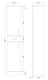 image 2 of Balterley Slimline Floor Standing Bathroom Tall Unit | White | Gloss White | 1