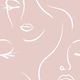 image 1 of Belle Wallpaper in Blush Pink | Pink | Blush Pink