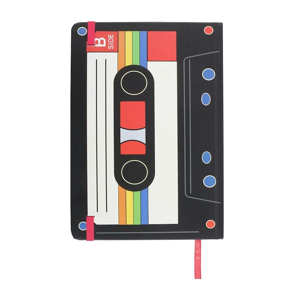 image 1 of Retro Cassette Tape Notebook/Journal - A5