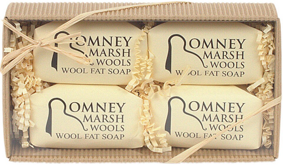 Romney Marsh Wools Luxury Lanolin Soap Gift Box