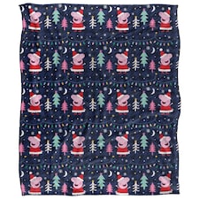 Peppa Pig Santa Outfit Blanket - White - One Size
