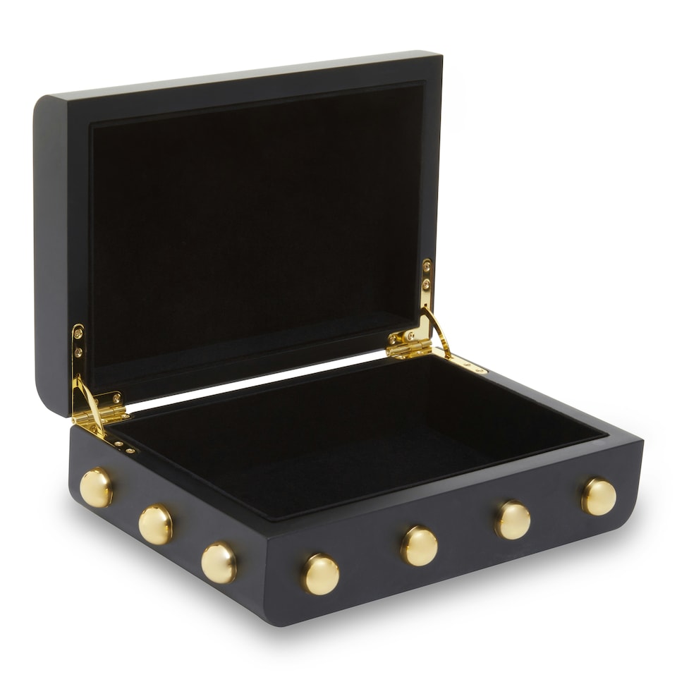 image 1 of Interiors by Premier Frida Black Trinket Box