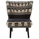 image 4 of Interiors by Premier Cefena Black Moroccan Chair Black