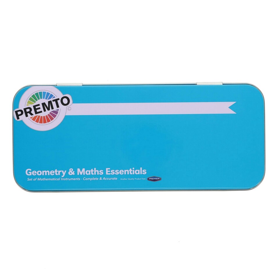 image 1 of 9 piece Printer Blue Maths Set By Premto