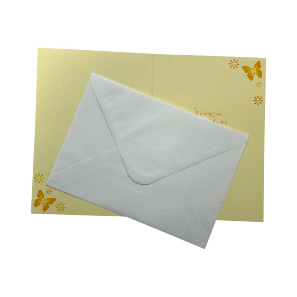 image 1 of To A Special Granddaughter Yellow Daffodil Flowers Design Easter Card