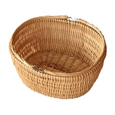 Oval Market Deep Shopping Basket Brown | Brown | One Size
